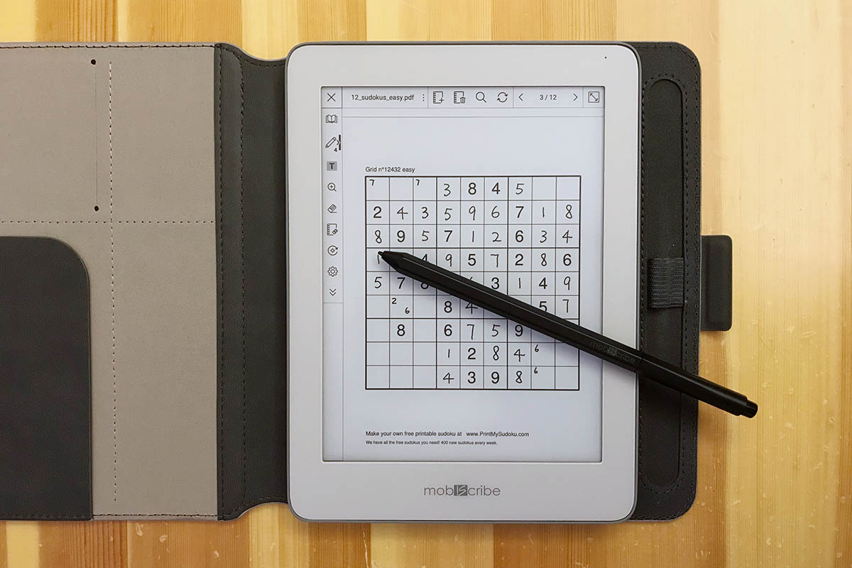 電紙筆玩Sudoku